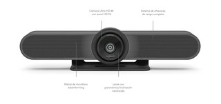 Logitech MeetUp Cámara 4K Videoconferencia