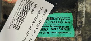 COMPRESOR AIRE ACONDICIONADO BMW X5 (E53) 3.0d 69