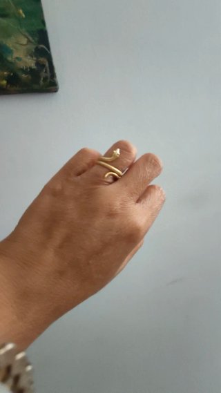 Anillo Serpiente Oro