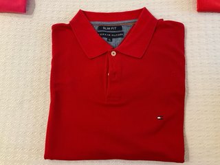 Polo Tommy Hilfiger T XL Rojo