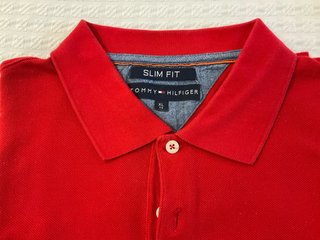 Polo Tommy Hilfiger T XL Rojo