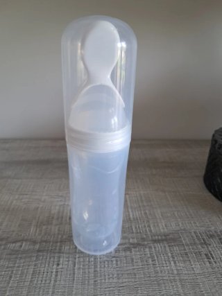 Cuchara dispensadora silicona con funda