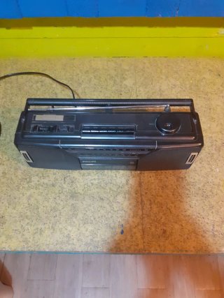 Radio Boombox Negra