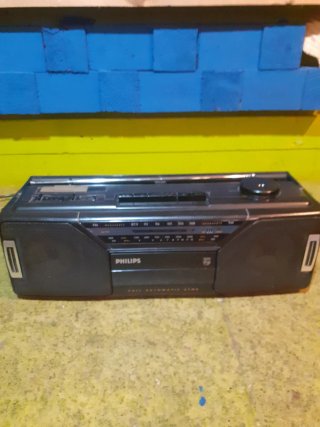 Radio Boombox Negra