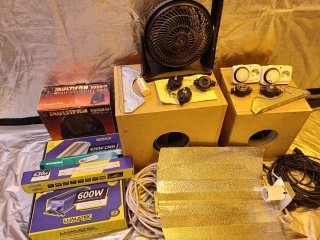 Kit Cultivo Indoor 630W CMH + 600W HPS