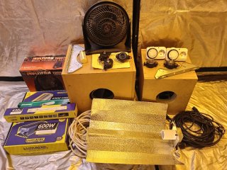 Kit Cultivo Indoor 630W CMH + 600W HPS
