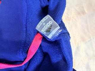 Chándal Adidas azul y rosa