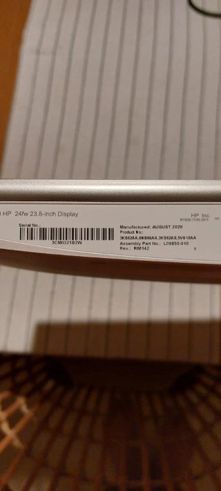 Monitor HP 24 Blanco