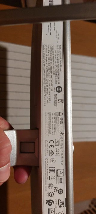 Monitor HP 24 Blanco