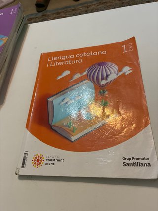 Libro de lengua catalana i literatura