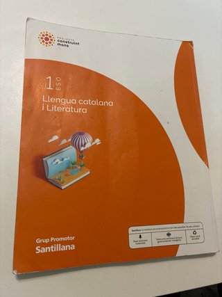 Libro de lengua catalana i literatura