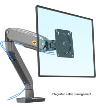 Soporte Monitor NB North Bayou F100A 22"-35" Negro