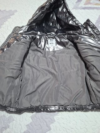 Anorak plateado niña. 4 o 5