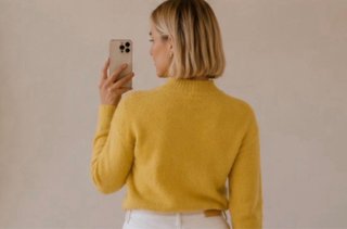 Jersey amarillo PARIS Primark Talla S/M