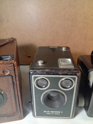 Lote 5 Fotocamere Kodak Antiche