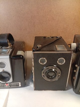 Lote 5 Fotocamere Kodak Antiche