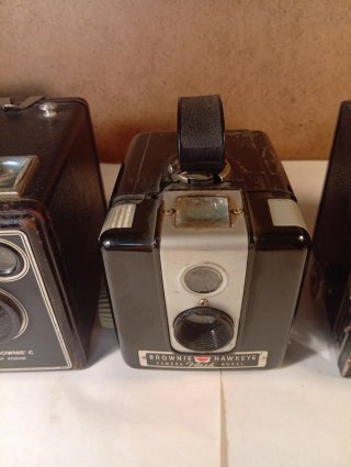 Lote 5 Fotocamere Kodak Antiche