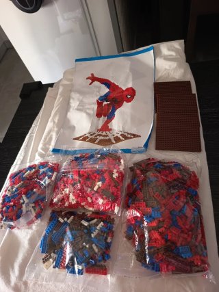 Bloques construcción Spiderman