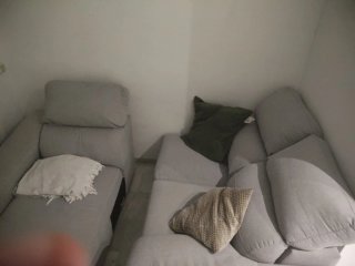 Sofá modular gris tela