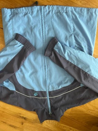 Giacca sportiva Lotto blu e celeste