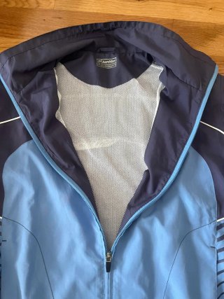Giacca sportiva Lotto blu e celeste