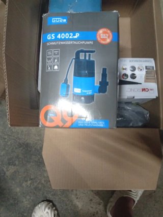 Bomba sumergible Güde GS 4002-P