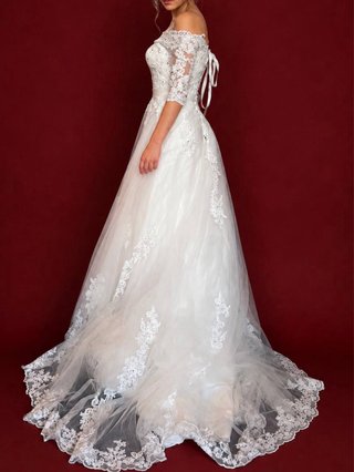 Wedding dress+veil