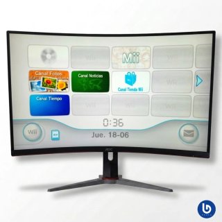 Nintendo Wii + Mandos + Juego + Cables & HDMI