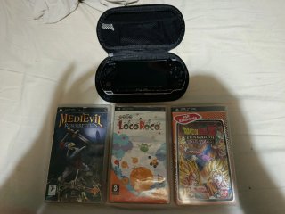PSP 3000 Negra + 3 Juegos LEER DESCRIPCIÓN