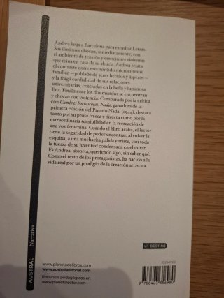 Nada, Carmen Laforet- nuevo