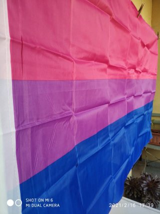 Bandeira Bissexual 150x90 cm