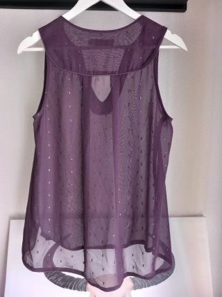 Blusa Plumeti morada Indi & Cold Talla S