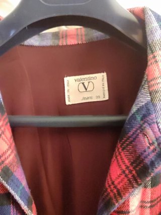 Camicia Valentino a scacchi uomo taglia M