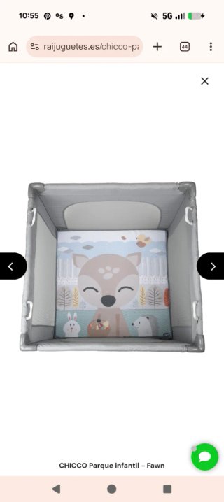 Parque infantil Chicco 0-15 kg