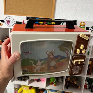 Feber TV Interactiva Niños Años 70 Vintage