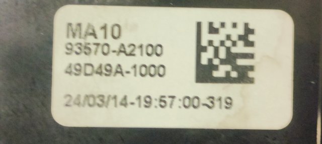 MANDO ELEVALUNAS DELANTERO IZQUIERDO KIA CEE´D 1.