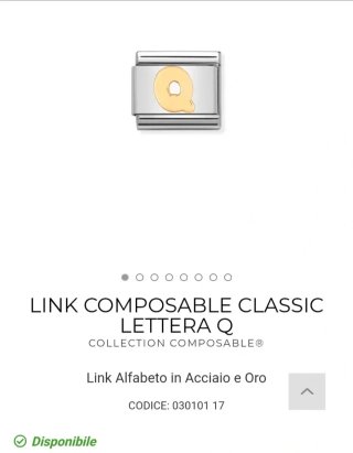 Bracciale Nomination Charm Cuore e Quadrifoglio