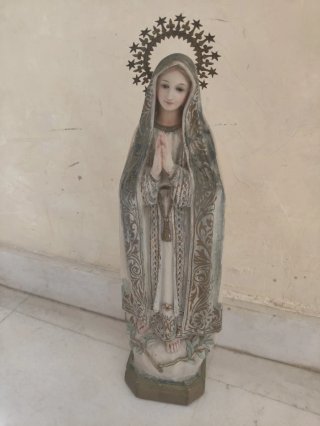 Virgen de Fátima de la escuela de olot