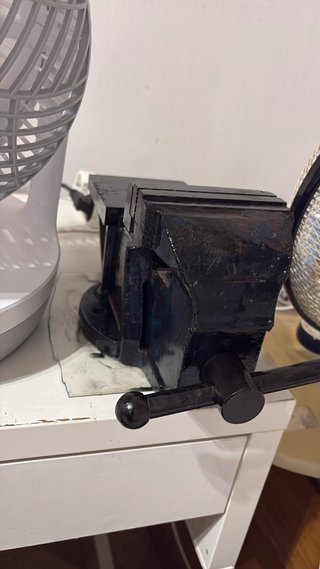 Banco de trabajo de hierro fundido