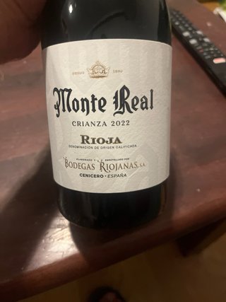 Caja 3 botellas vino Monte Real Bodegas Riojanas
