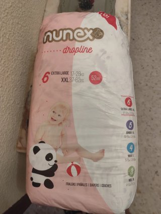 Pañales Nunex Talla 6 - 60Unidades