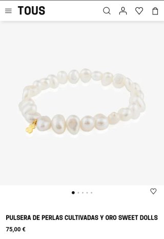 Pulsera Tous Perlas