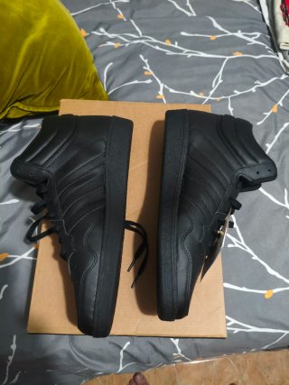 Zapatillas Adidas Hoops 4.0 Mid Negras