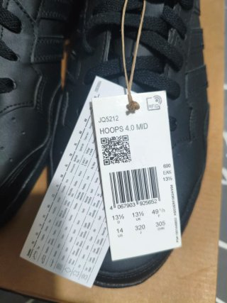 Zapatillas Adidas Hoops 4.0 Mid Negras