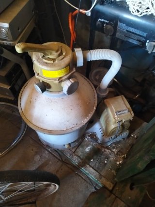Motor Bomba Piscina Bestway Beige