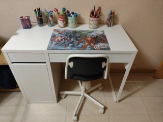 Escritorio Infantil Ikea Blanco y silla
