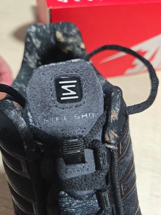 Zapatillas Nike Shox TL Negras y Plateadas