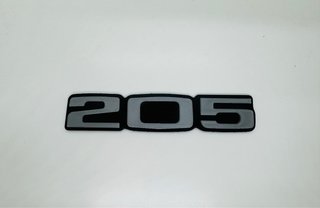 Anagramas Peugeot 205 GTI