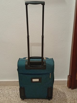 Maleta de viaje daewoo color verde azulado