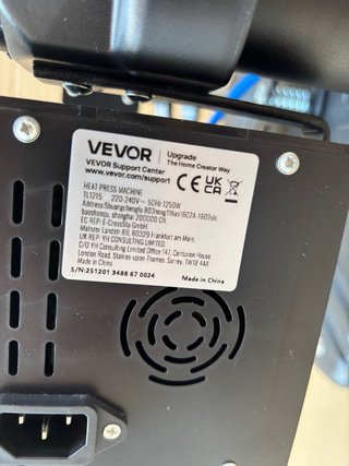 Prensa de Calor VEVOR 5 en 1